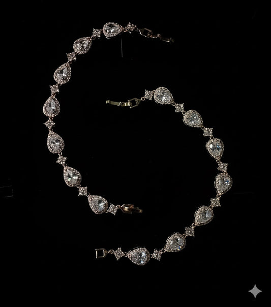 ARC Bracelet – Frosted Chrome Finish