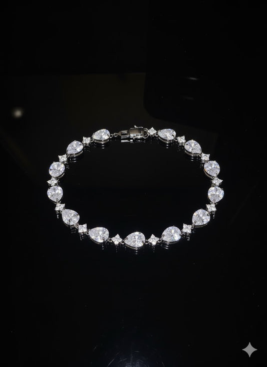 ARC Bracelet – Frosted Chrome Finish